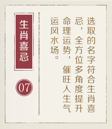 清远哪有起名字的-起名流程七